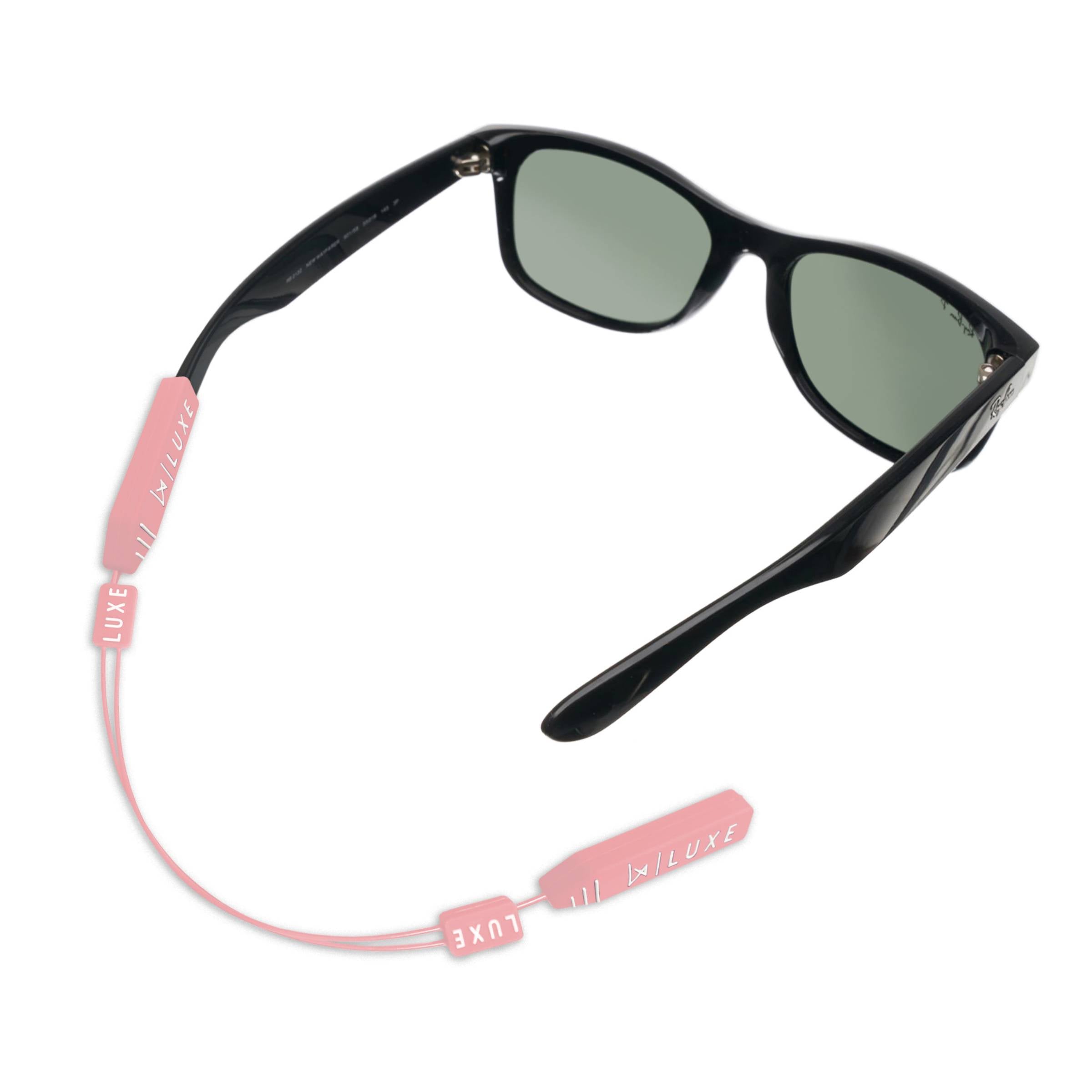 Luxe Performance Eyewear Cable Strap Pink 14"