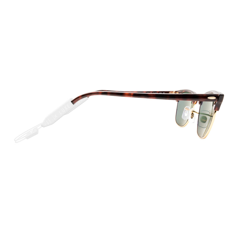 Luxe Performance Eyewear Cable Strap White/White 14"