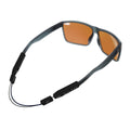 Luxe Performance Eyewear Cable Strap Grey & Black 14"