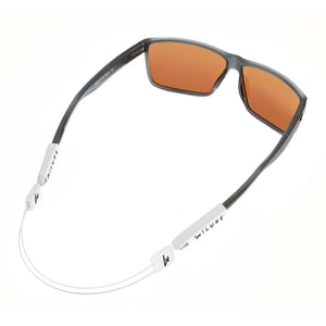 Luxe Performance Eyewear Cable Strap White 16"