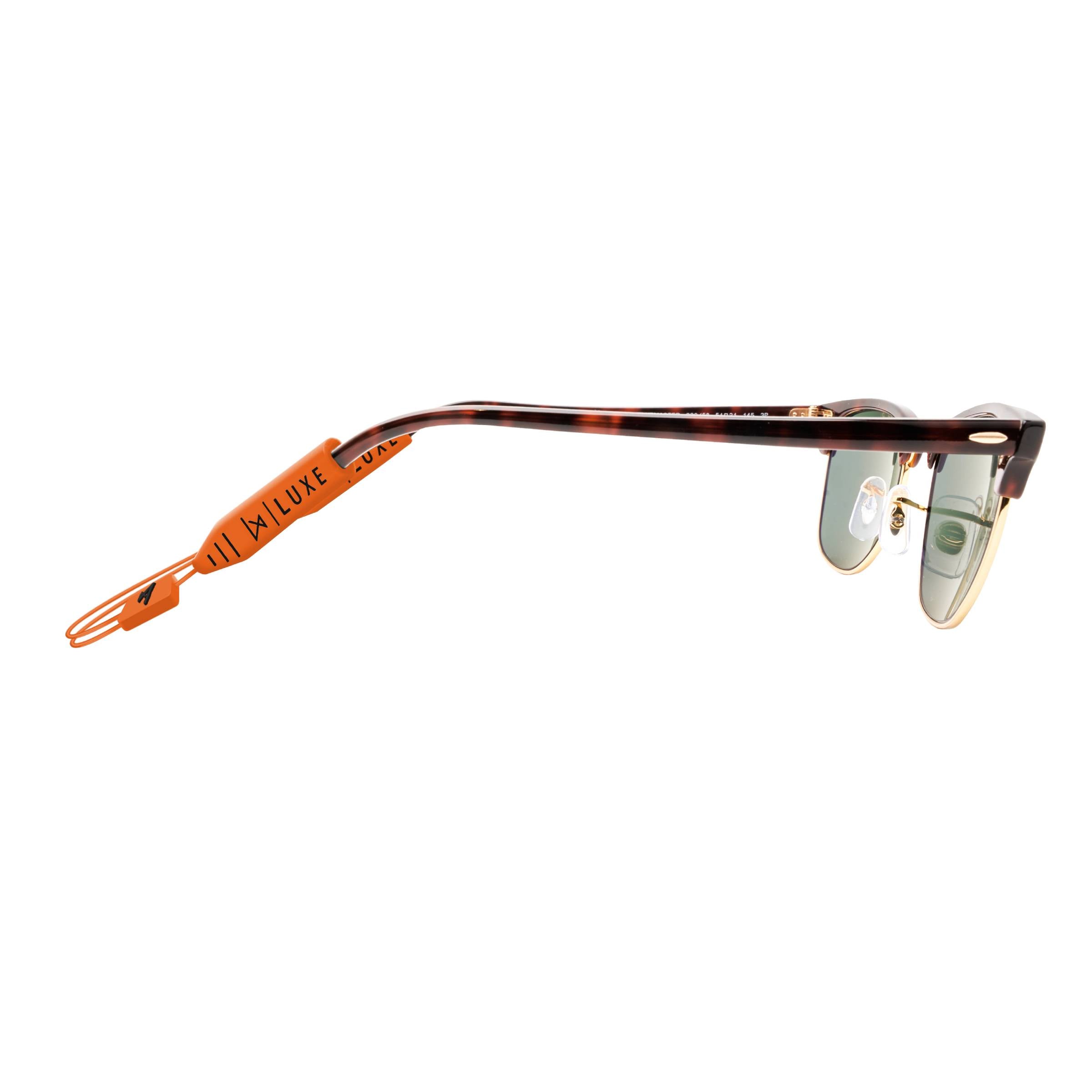 Luxe Performance Eyewear Cable Strap Orange 14"