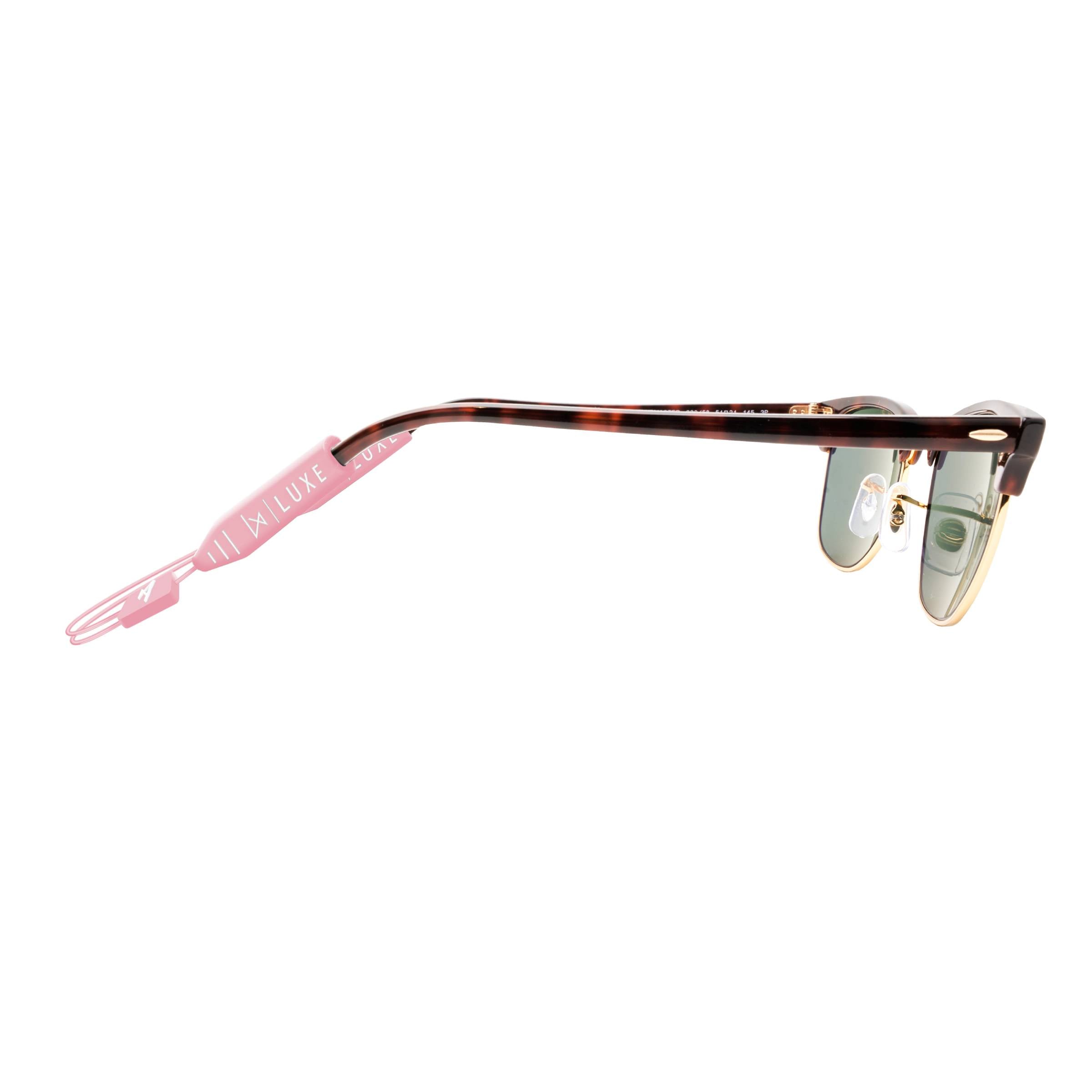 Luxe Performance Eyewear Cable Strap Pink 14"